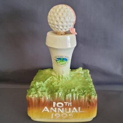 AT&T Pro-Am Golf Decanter Trophy #566/600
Presented at the AT&T Pebble Beach 10th Annual National Pro-Am in 1995