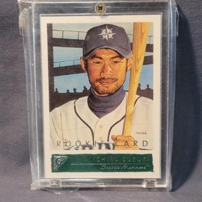 Topps Gallery Ichiro Suzuki Rookie Baseball Card
Seattle Mariners