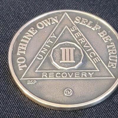 BJ's Sobriety Coin
