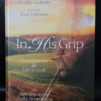 'In His Grip Book' Signed by Wally Armstrong
With Inscription to BJ inside