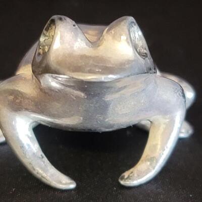 Tiffany & Company Sterling Silver Frog is .75grams
