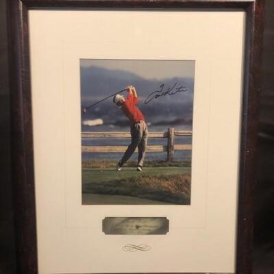 Tom Kite Autographed 1992 US Open Photo
