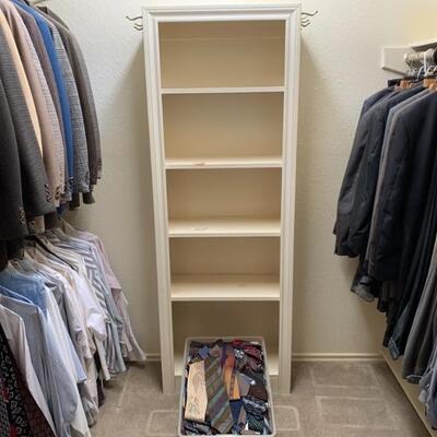 Entire Menâ€™s Wardrobe Closet, Includes a Tuxedo