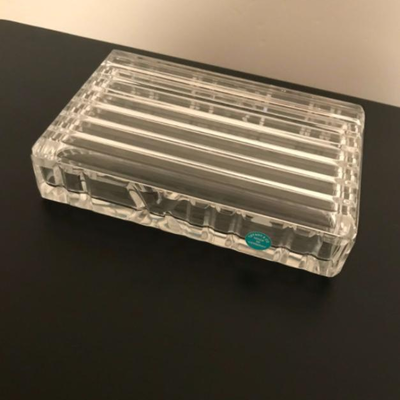 Crystal Box With Lid By Tiffany