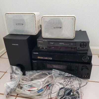 MSE046 - Sony Mini Stereo Set, Samsung DVD Player & Bose Speakers