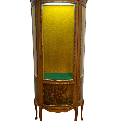 Vernis Martin Display Cabinet signed Mariner