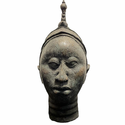 Large Benin Bronze Head #2