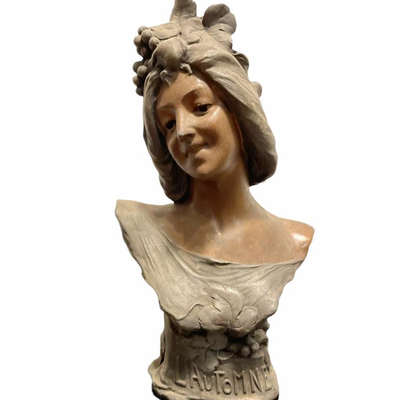 Art Nouveau French Bust