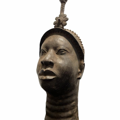 Large Benin Bronze Head #3