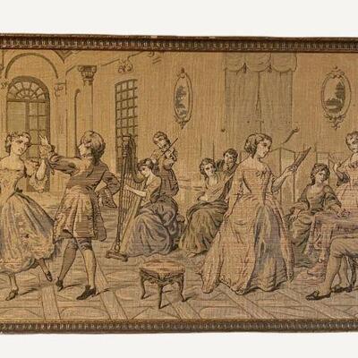 Antique Belgian Tapestry