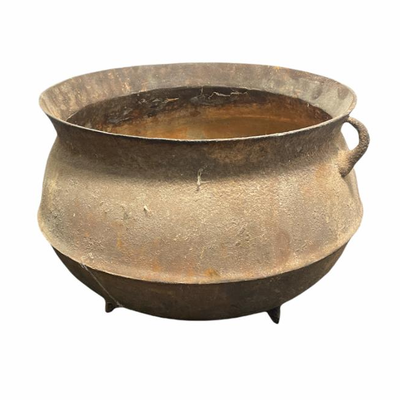 Antique Cast Iron Cauldron