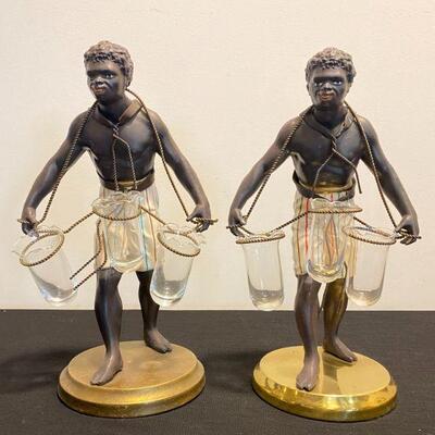 Petites Choses Blackamoor Nubian Statues