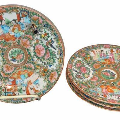 Rose Medallion Plates