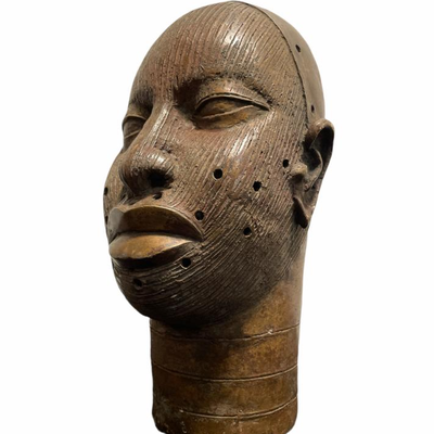 Large Benin Bronze Head #1