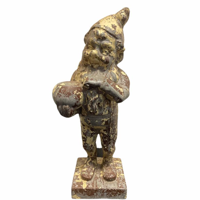 19C Gnome Statue