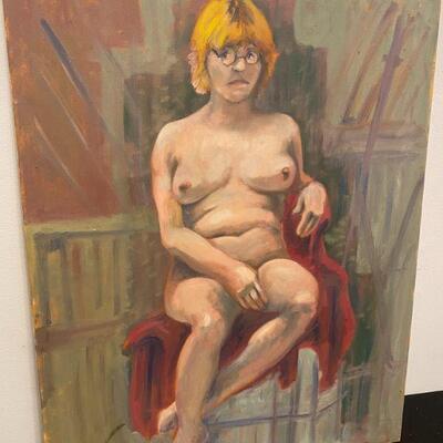 Nude Oil on Canvas