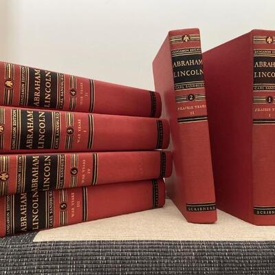 Carl Sandburg Abraham Lincoln Series Vol. 1-6
