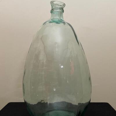 Pair of Large Glass Bottles
