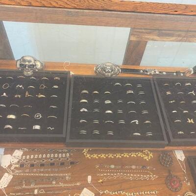 Many of are German silver rings are $15 each or two for $20