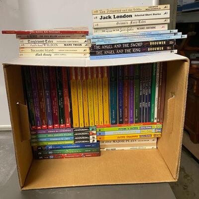 https://www.ebay.com/itm/115150643424	HS7019 Home School Book Box Lot - Local Pickup - Elementary (4-6th Grade) Fictio		BIN	 $19.99 
