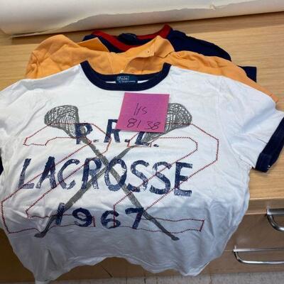 https://www.ebay.com/itm/115185528970	HS8138 3 Vintage Polo Ralph Lauren Shirts  Boys M		Offer	 $19.99 
