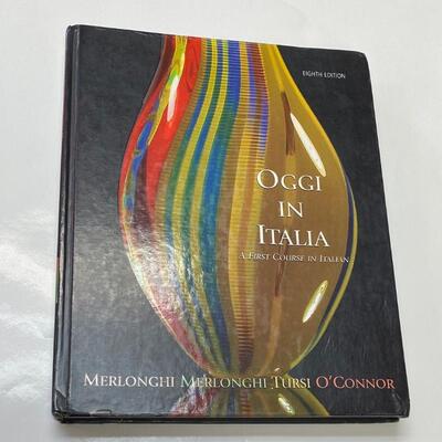 https://www.ebay.com/itm/115185528971	HS8052 Oggi In Italia: A First Course in Italian by Franca Merlonghi  ISBN 9780618678019		Offer...