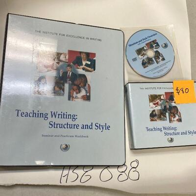 https://www.ebay.com/itm/115185528921	HS8088 Teaching Writing: Structure and Style - The Institute for Excellence in Training		Offer...