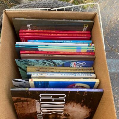 https://www.ebay.com/itm/125062081593	HS7053 Home School Book Box Lot - Local Pickup - Middle School American History 		BIN	 $19.99 
