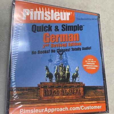 https://www.ebay.com/itm/125068131872	HS7068F Pimsleur Quick & Simple German 2nd Ed Audiobooks		BIN	 $19.99 
