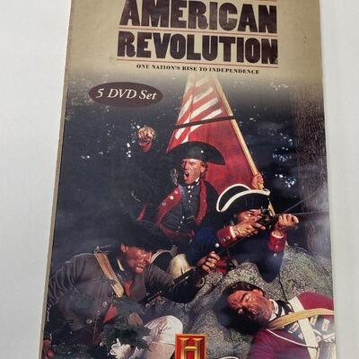 https://www.ebay.com/itm/125095073726	HS8051 The American Revolution 5 DVD Set (History Channel) ISBN 1582098859		Offer	 $19.99 
