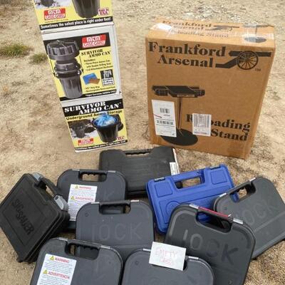 Various survival items