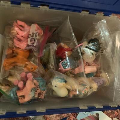 Vintage My Little Pony and Barbie family