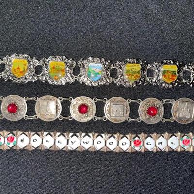 Vintage Souvenir Bracelets 