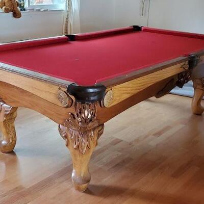 Open Bid $250 for a $3500 Pool Table!! Crazy!