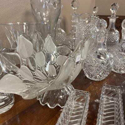 Carved Glass - Waterford and Lalique