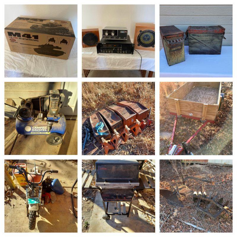 Choctaw Motorcycle and More Sale Bidding ends 1/23 starting at 6pm