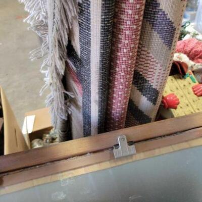 #3204 â€¢ Leather Working Tools, Supplies, Rug, Sketching Table, Craft Supplies