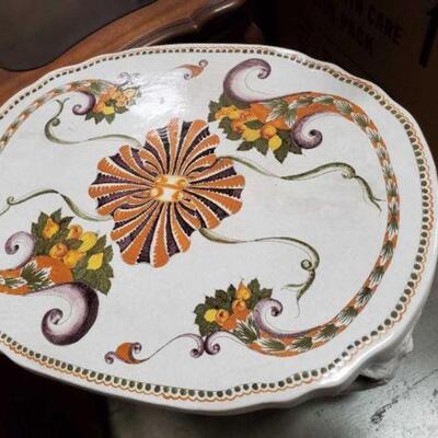 #4036 â€¢ Decorative Elephant Side Table