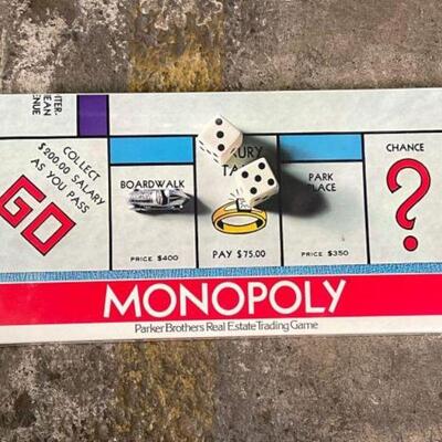 #1088 â€¢ NEW! Monopoly Parker Brothers Real Estate Trading Game