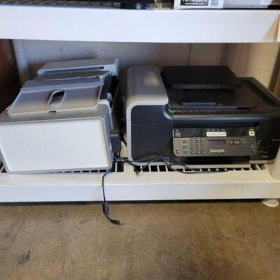 #3076 â€¢ Two Lexmark Printers Model No: X5650, X5410