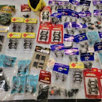 #1214 â€¢ G Scale Metal Wheel Sets and Other Misc Parts: Brands include Aristo, Dean Lowe, USA Trains, Bachman, and others