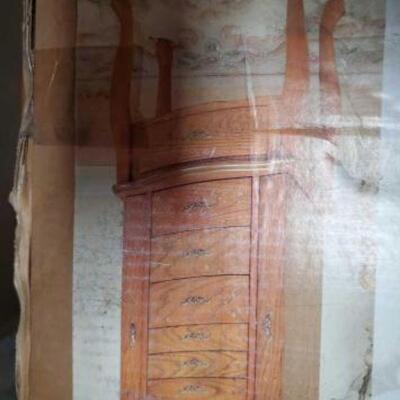 #2064 â€¢ Jewelry Armoire In Box
