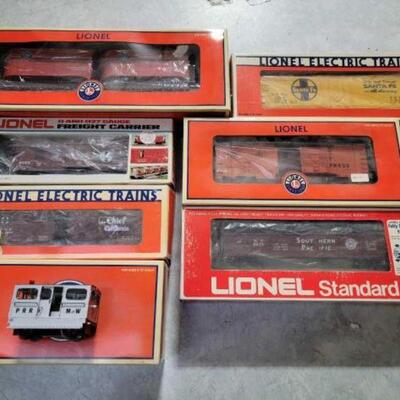 #1288 â€¢ 7 Lionel O-Scale Railcars