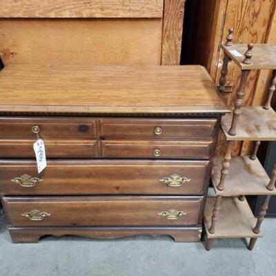#4916 â€¢ Dresser And Bookshelf Measures Approx 38"x18"x30"-10"x10"xa39"
 