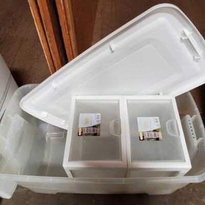 #4926 â€¢ 2 Stacking Drawers And Tote