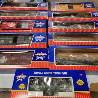 #1326 â€¢ 11 USA Trains G-Scale Railcars
