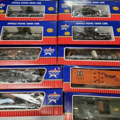 #1262 â€¢ 10 USA Trains #1 Guage Railcars and Tankers
