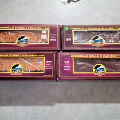 #1294 â€¢ 4 O-Scale MTH Freight Cars