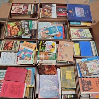 #4580 â€¢ Pallet of Educational & Cook Books