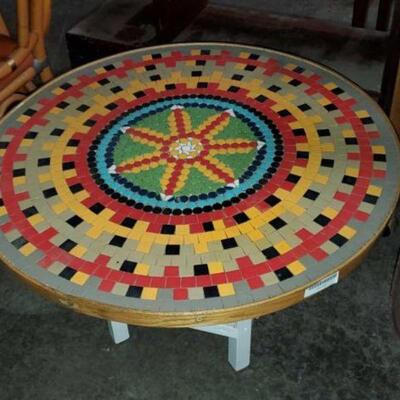 #2024 â€¢ Tile Coffee Table Measures Approx 33"x33"x19"